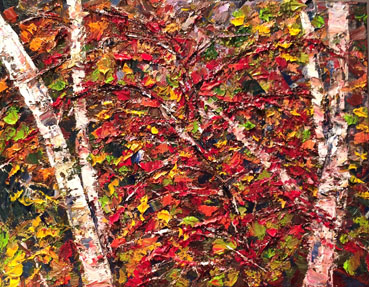 Nature's Glitter, Jacquelyn Fox, 11x14 Oil $275